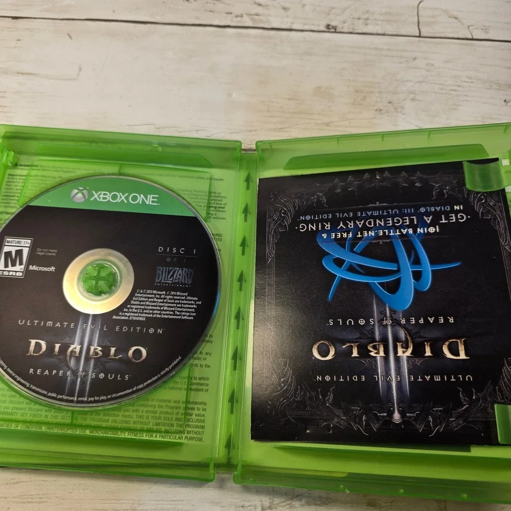 Diablo III Ultimate Evil Edition Xbox One Reaper of Souls Blizzard Entertainment